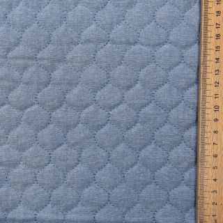 Material textil matlasat JEANS blue