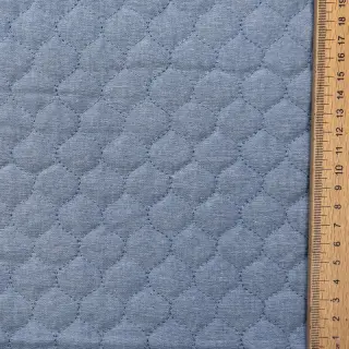 Material textil matlasat JEANS blue