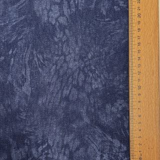 JEANS DENIM HEAVY Animal printed dark blue