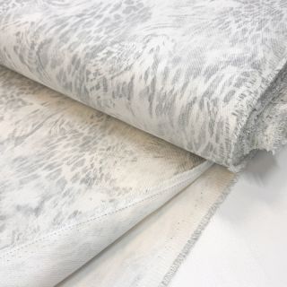 JEANS DENIM HEAVY Animal printed offwhite