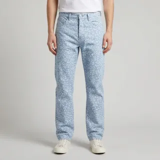 JEANS DENIM Leopard light blue