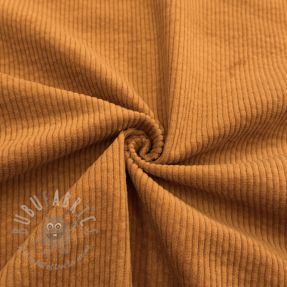 Catifea raiată 6W STRETCH mustard