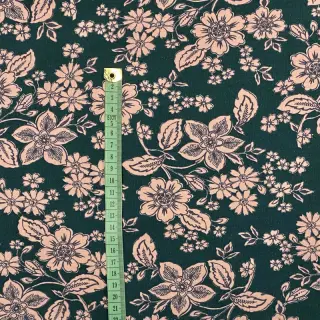 Jerse trening pieptănat SOFT Flowers emerald