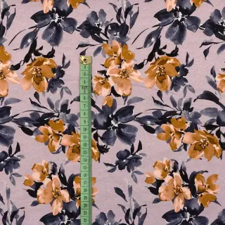 Jerse trening Huge flowers lilac digital print