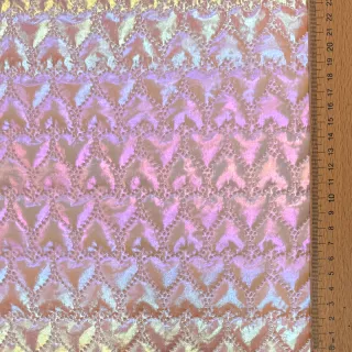 Material textil matlasat Fancy hearts pink