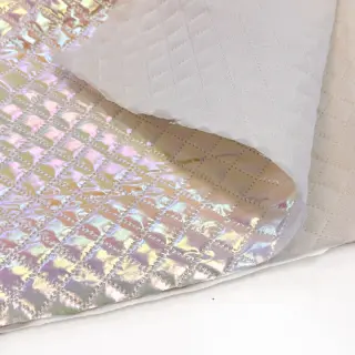Material textil matlasat Fancy diamonds offwhite