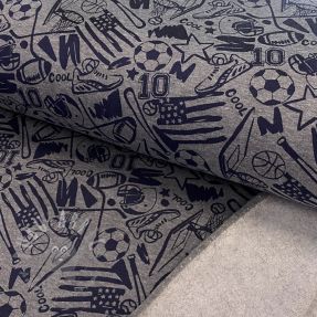 Jerse trening pieptănat Sports grey melange