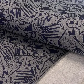 Jerse trening pieptănat Sports grey melange