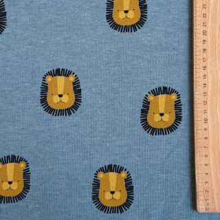 Jerse trening pieptănat Lions smoke blue melange