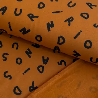Jerse trening pieptănat SOFT Letters hazel