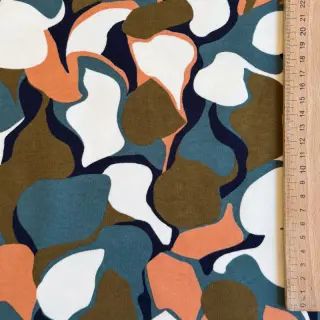 Jerse trening pieptănat SOFT Abstract nutmeg