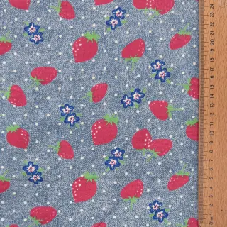 JEANS Strawberry light blue
