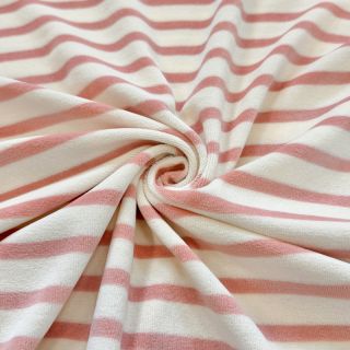 Pluș pentru bebeluși YARN DYED Stripe rose