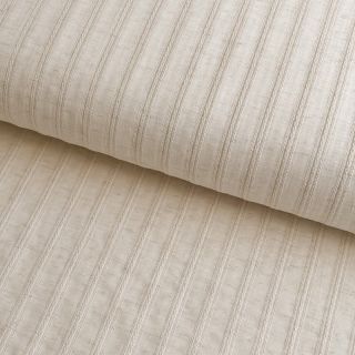 Țesătură din bumbac LINEN JACQUARD Stripes beige