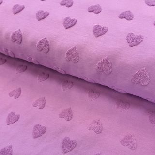 Frotir Hearts lilac