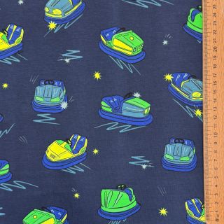 Tricot NEON Bumper cars midnight blue
