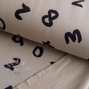 Jerse trening pieptănat JOGGING Numbers taupe