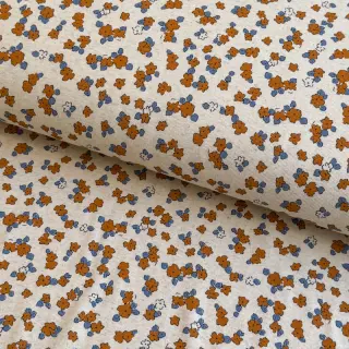 Tricot cu in Small flowers naturals