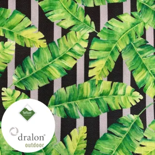 Țesătură decorativă teflonată Teflon TROPICAL LEAF GARDEN