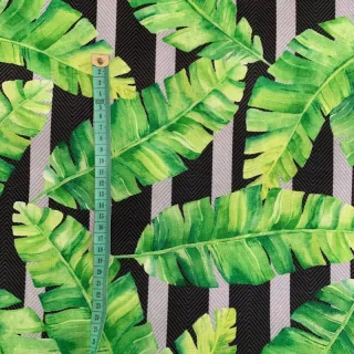 Țesătură decorativă teflonată Teflon TROPICAL LEAF GARDEN