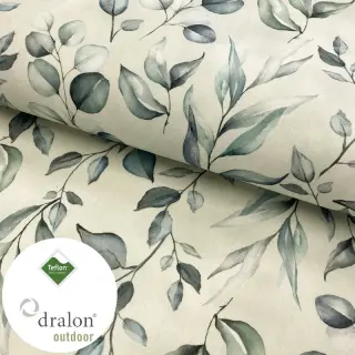 Țesătură decorativă teflonată Teflon HANDPAINT PLANT LOVER