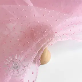 Tul pentru TUTU DOTS pink
