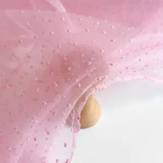 Tul pentru TUTU DOTS pink