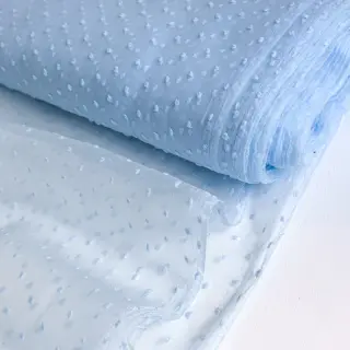 Tul pentru TUTU DOTS light blue