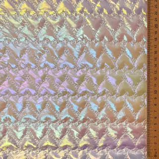 Material textil matlasat Fancy hearts baby pink