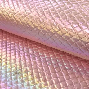 Material textil matlasat Fancy diamonds light pink