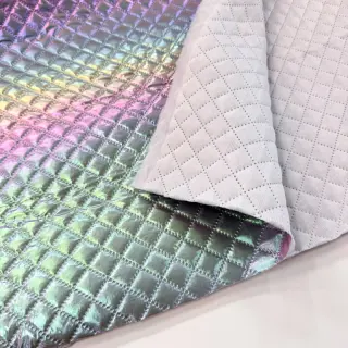 Material textil matlasat Fancy diamonds light blue