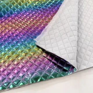 Material textil matlasat Fancy diamonds multi