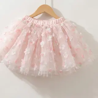 Tul pentru TUTU RETRO Flowers lavender