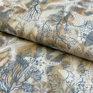 Țesătură din bumbac VOILE Maritime digital print
