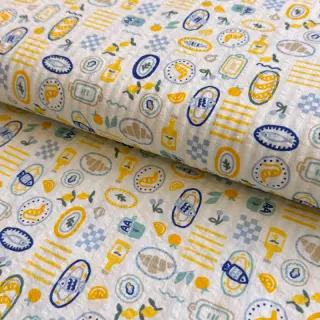 Țesătură din bumbac Bubble Stripe design C digital print