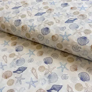 Țesătură din bumbac DOBBY Shells digital print