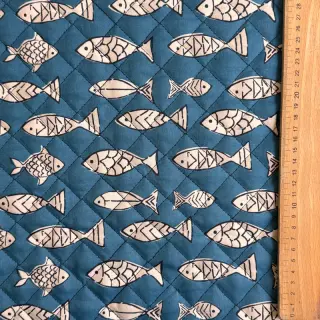Țesătură din bumbac QUILT DOUBLE SIDED Square design B