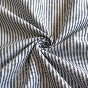 In cu bumbac Stripe navy