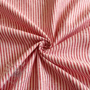 In cu bumbac Stripe red
