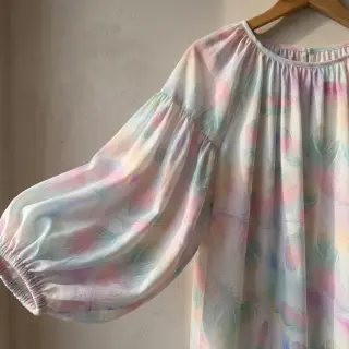 Țesătură din bumbac VOILE Feathers digital print