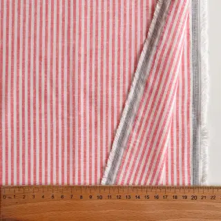 In cu bumbac Stripe salmon