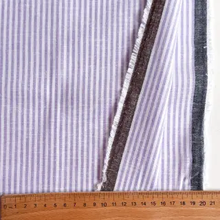 In cu bumbac Stripe purple