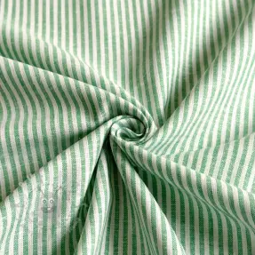 In cu bumbac Stripe dark green