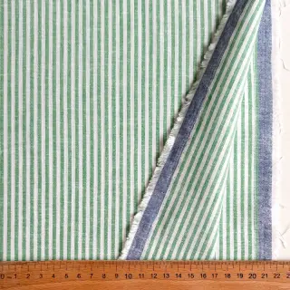 In cu bumbac Stripe dark green