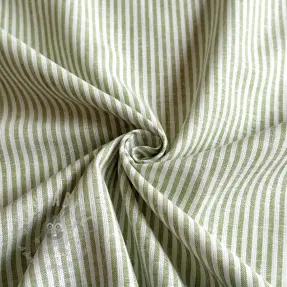 In cu bumbac Stripe green