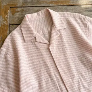 In cu bumbac Stripe rose