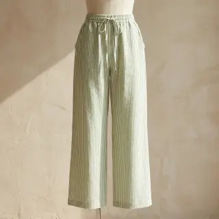 In cu bumbac Stripe green