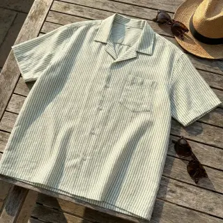 In cu bumbac Stripe green