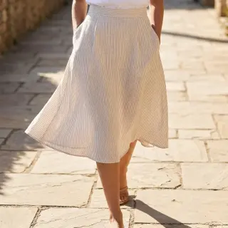 In cu bumbac Stripe naturals