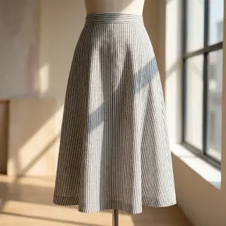 In cu bumbac Stripe black